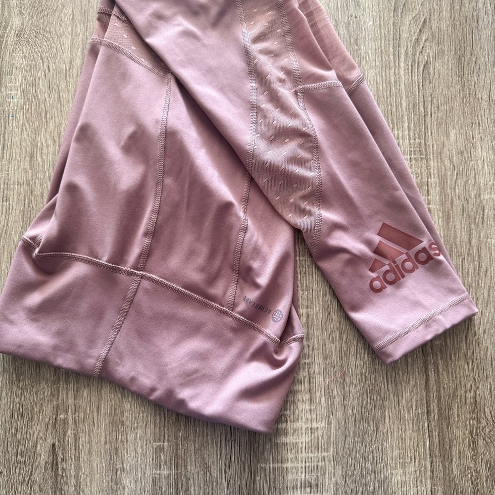 adidas Mauve Leggings - Picture 6 of 8